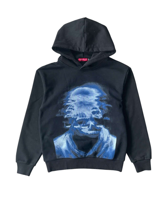 Bordeaux " State of Mind" hoodie Blue