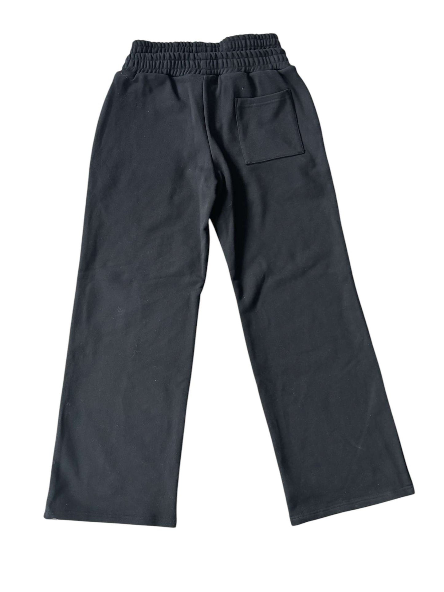 Bordeaux Script Logo sweatpants Blue